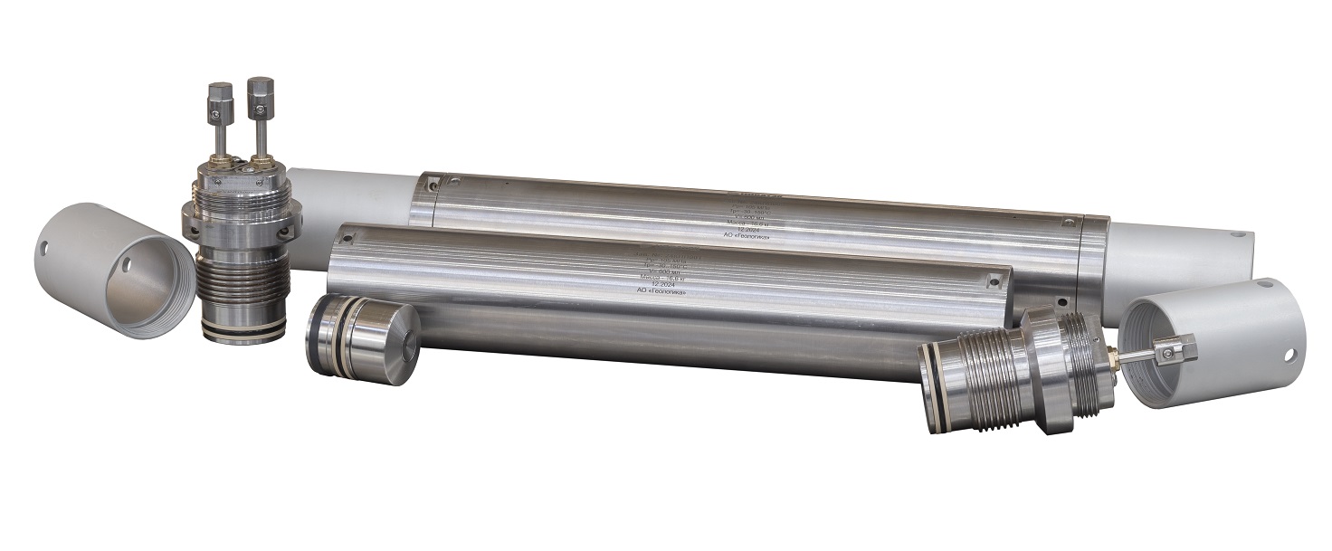 Piston containers for fluid/gas samples - Geologika
